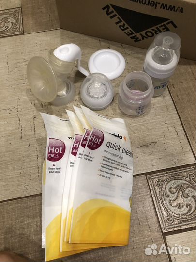 Молокоотсос avent ручной