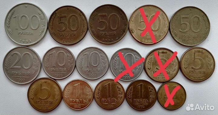 Монеты молодая Россия