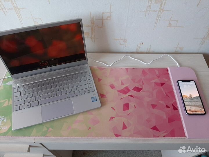 Коврик для мыши с беспроводной зарядкой