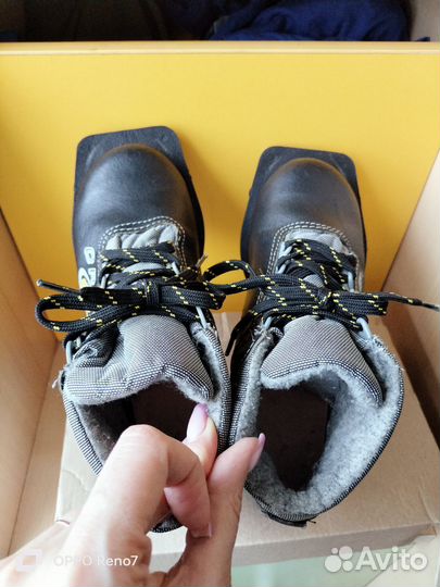 Лыжные ботинки cross 35 размер