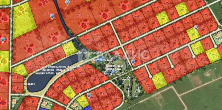 Участок 23 сот. (СНТ, ДНП)