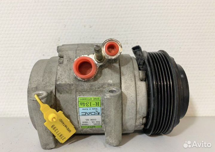 Компрессор кондиционера SsangYong Actyon (C200)