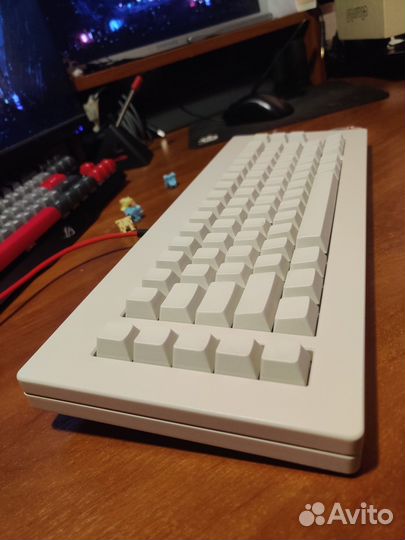 Кейкапы ePBT Gateron White Blank Keycaps, PBT
