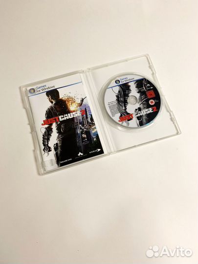 Just Cause 2 зарубежная лицензия DVD-box