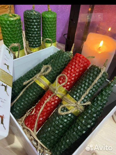 Свечи из вощины