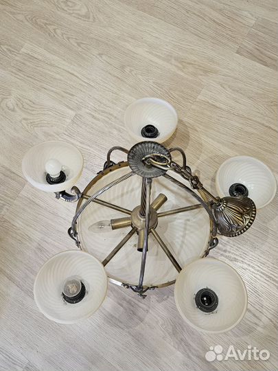 Люстра потолочная бу