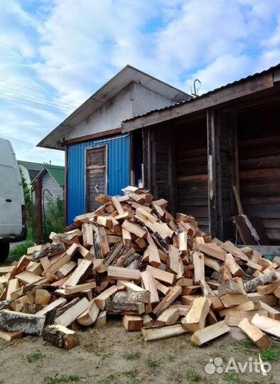 Дрова колотые от 1 куба