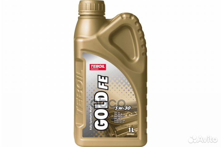 5W-30 Gold FE 1л (синт. мотор. масло) Teboil