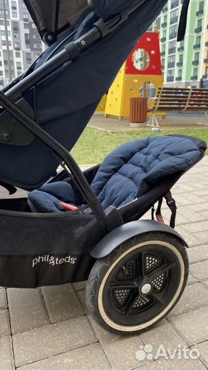 Коляска для погодок phil and teds sport