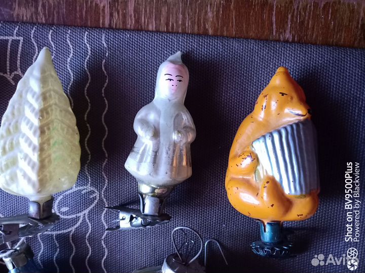 Елочные игрушки СССР