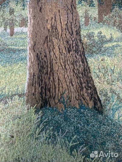 Картина ручная работа антикварная