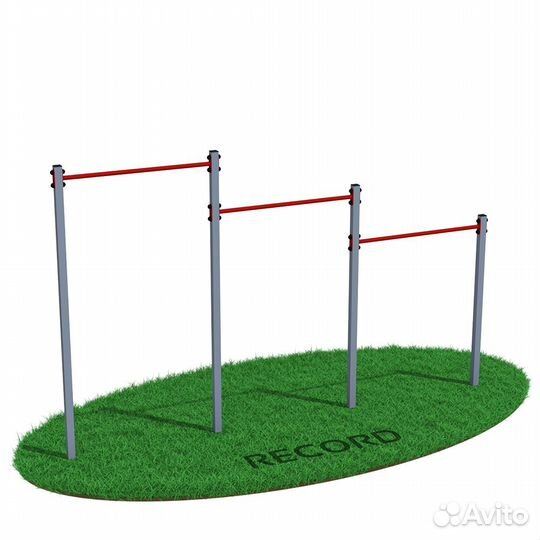 Турник уличный Record R3 тройной