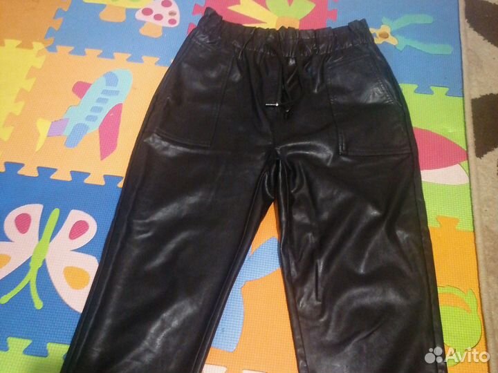 Кожаные брюки