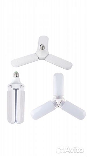 Светодиодная фитолампа для растений 24 Вт