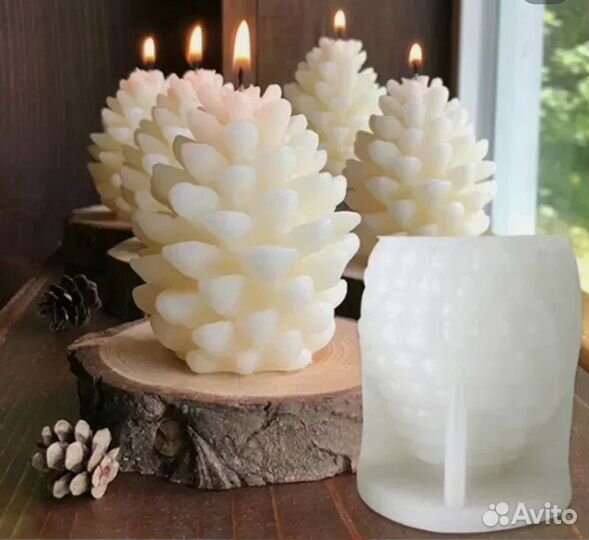 Молд силиконовый для свечей