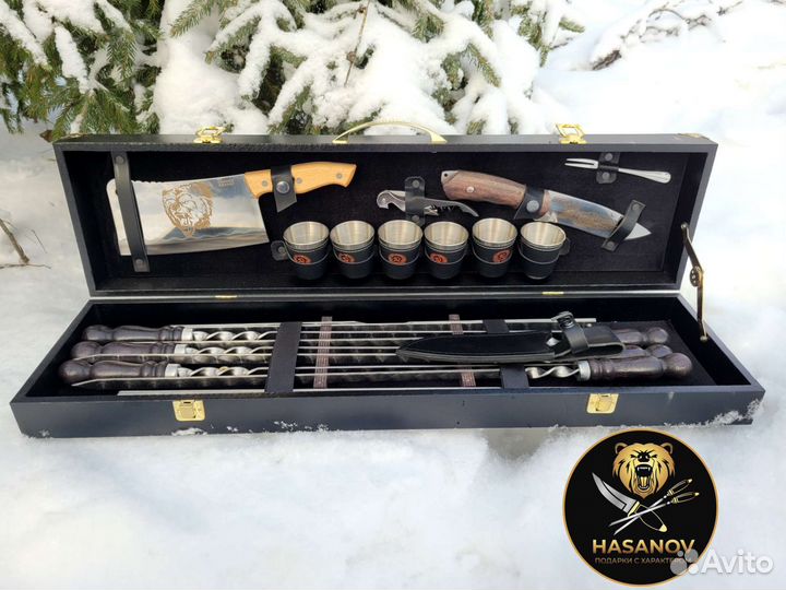 Подарочный шашлычный набор