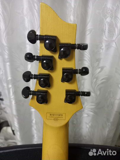 Электрогитара Schecter damien platinum 7fr