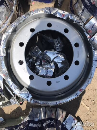7.50-22,5 10Х335 ET152 В281 SRW диски на камаз