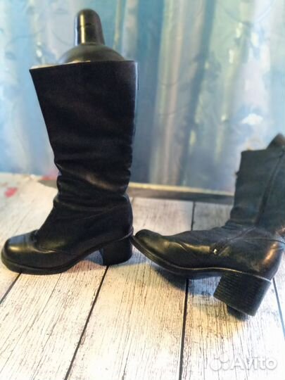 Сапоги демисезонные женские 38