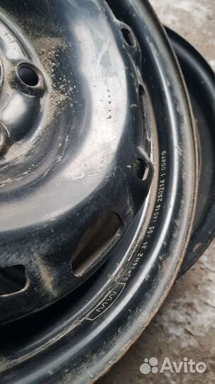 Диски штампованные r14 5x100 5jx14h2