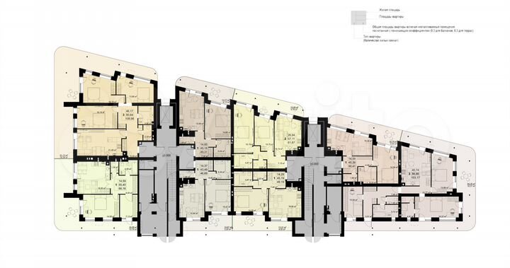 3-к. квартира, 109 м², 1/6 эт.