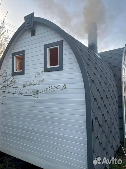 Баня викинг под ключ готовая