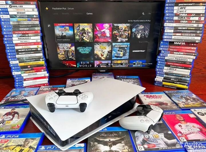 Sony PlayStation 5 + 200 игр