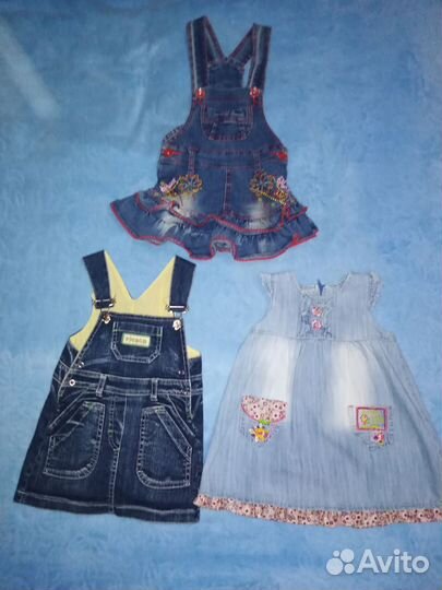 Сарафаны джинсовые на девочку