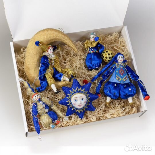 Новогодние игрушки эксклюзив клоуны