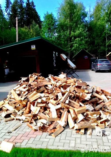Дрова в укладку любого объема Березовые в Выборге