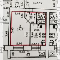 1-к. квартира, 33 м², 9/9 эт.