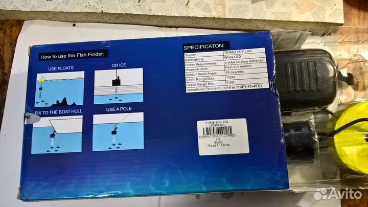 Эхолот fish finder