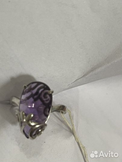 Серебряное кольцо новое