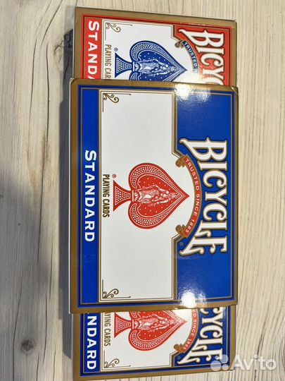 Карты игральные пластиковые