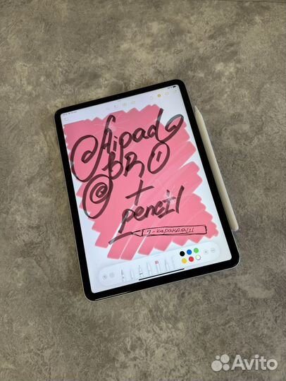 Apple iPad pro 11 дюймов 64Gb WiFi + Pencil