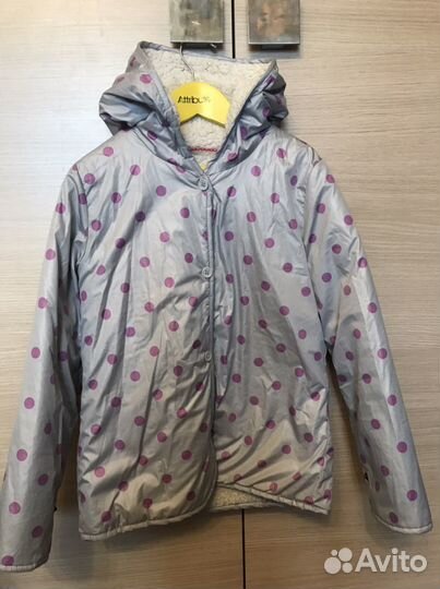 Парка для девочки 128 134