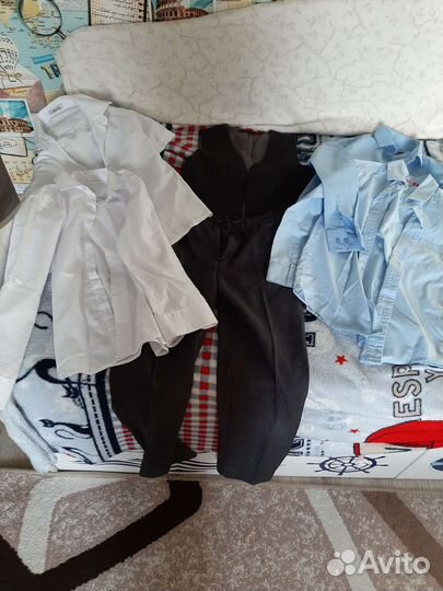 Школьные вещи на мальчика 134