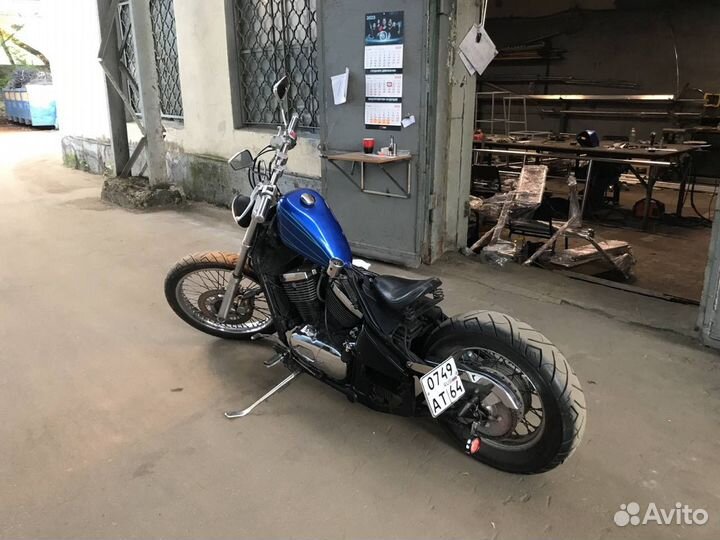 Custom Kawasaki VN400 bobber на учёте