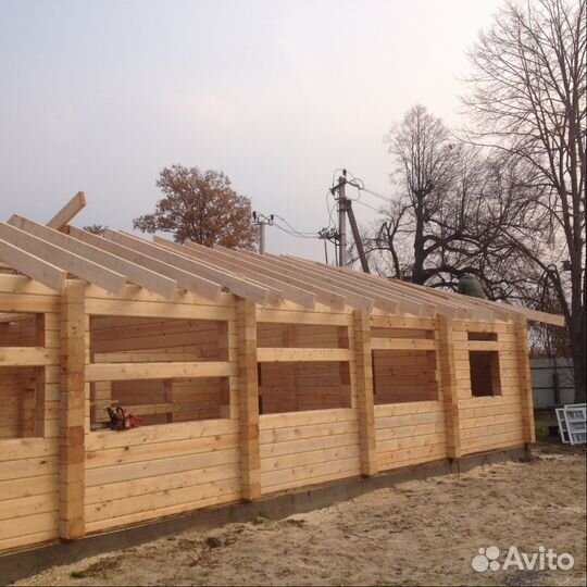 Сборка деревянных домов