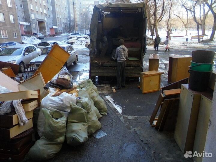 Вывоз мусора самосвалом