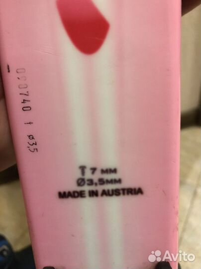 Горные лыжи и ботинки детские