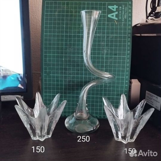 Вазы, подсвечники