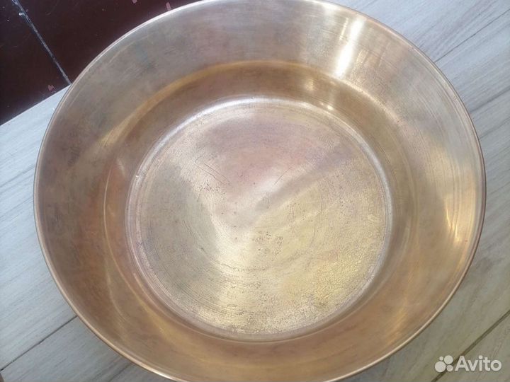 Таз медный СССР