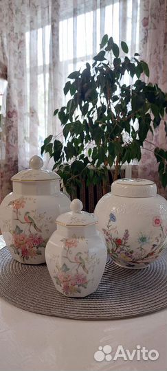 Чайница фарфоровая Англия