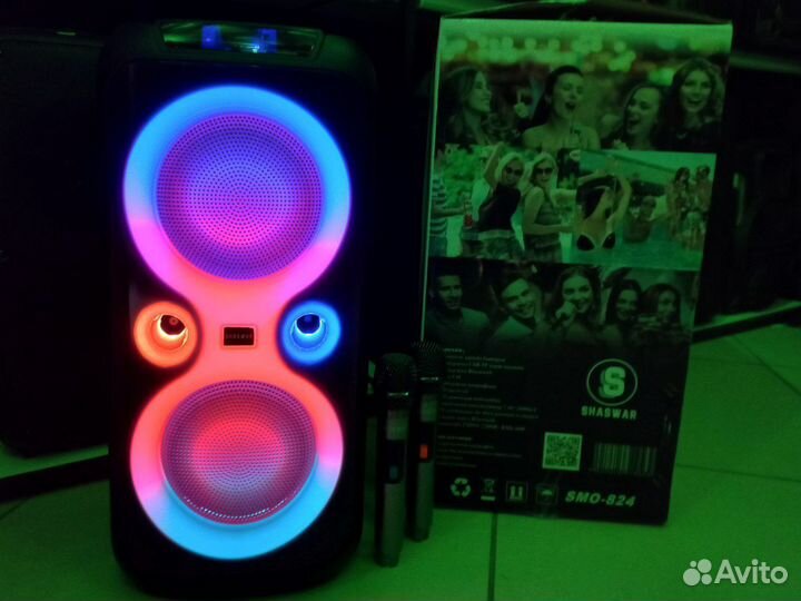 Большая Bluetooth колонка Shaswar SMO-824