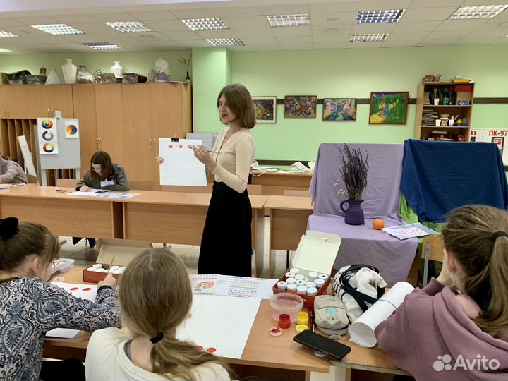 Репетиторство по живописи, рисунку