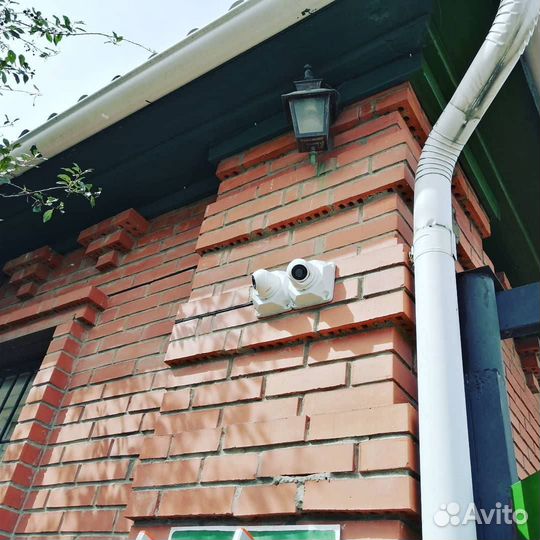 Камера видеонаблюдения с установкой