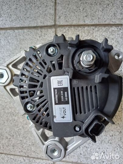 Генератор (12v/110a) Renault Logan/Sandero,Megan