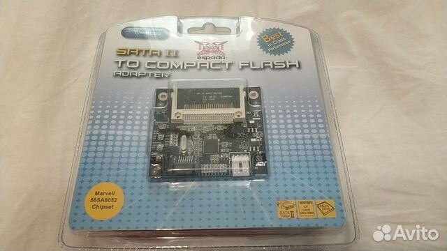 Новые переходники с CF на SATA