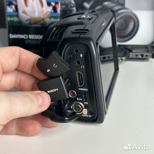 Кинокамера Blackmagic 4k (Black magic bmpcc4k)